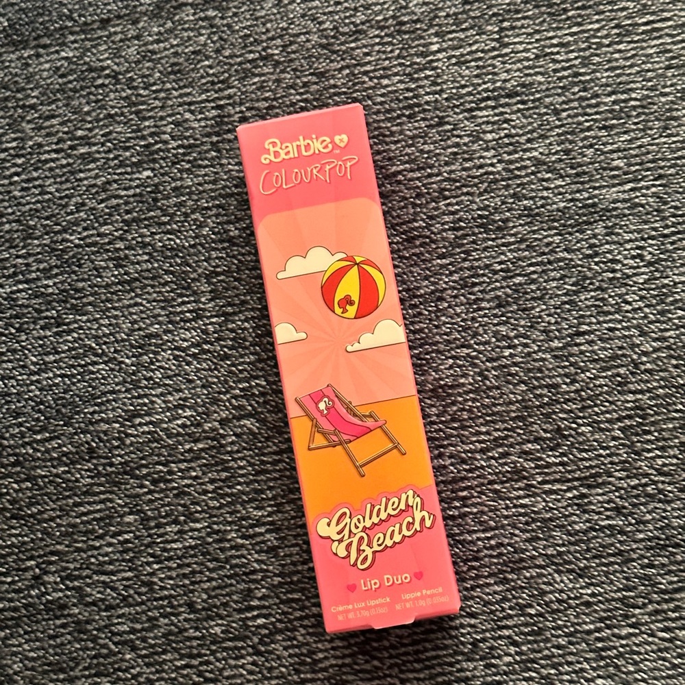 GOLDEN BEACH LIP DUO ColourPop BARBIE 💗✨